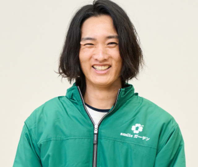 smileガーデン埼玉戸田店の佐々木 大亮